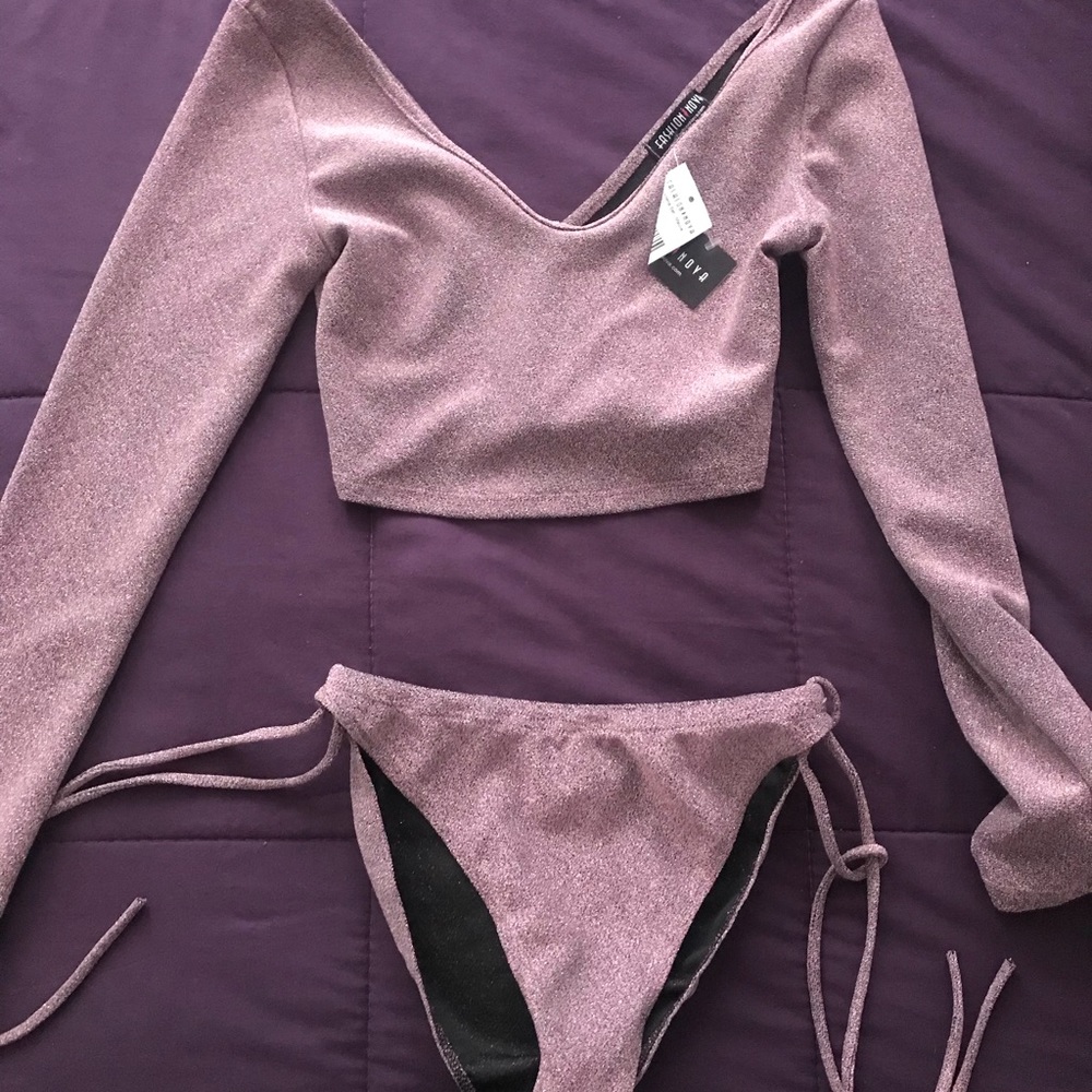 Fashion Nova Pasadena Set 2-Piece/ Mauve